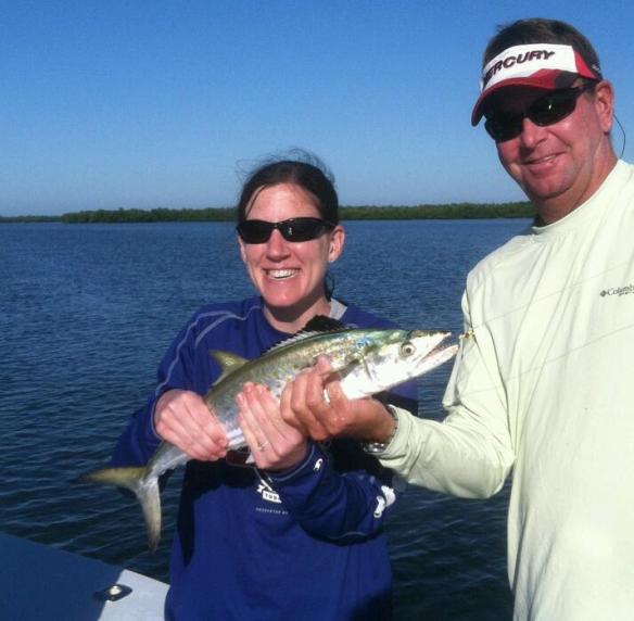 Large spanish mackerel were just  one of over 15 different species caught last week with Capt. Todd Geroy