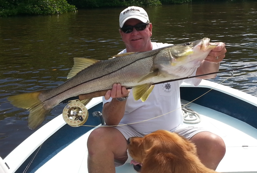 Capt. Todd Geroy with a giant 40